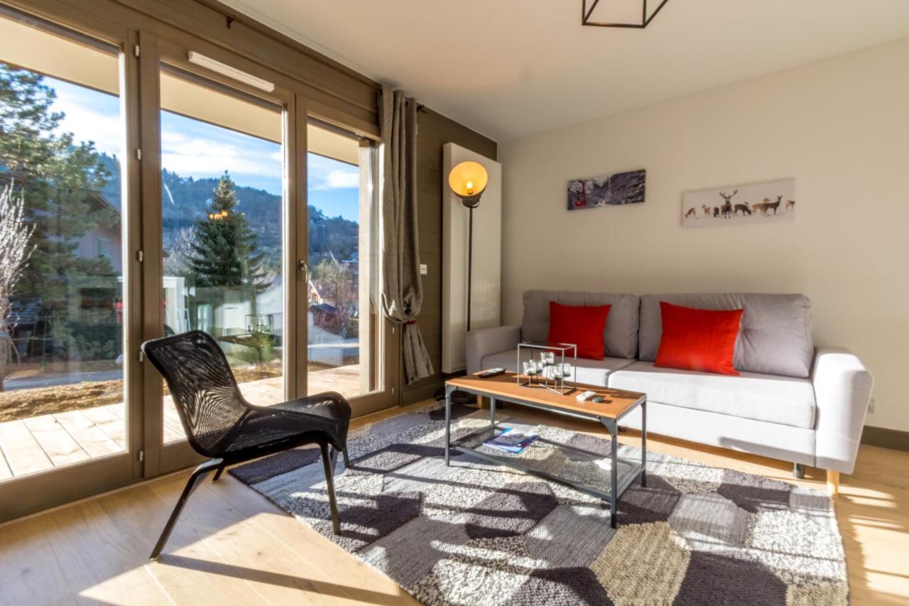 2 Pieces Vue Domaine Skiable Proche Arret Navette - Chalet Perrette Apartamento Saint-Gervais-les-Bains Exterior foto
